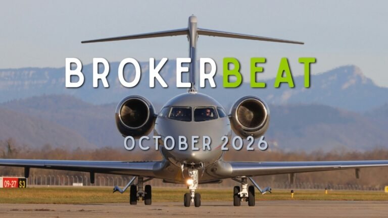 BrokerBeat: Large-cabin jets cooled this summer, raising the stakes for year-end