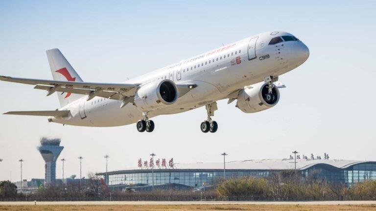 China-Passagierjet C919 unter Sanktionsdruck - Produktionsplan lässt sich nicht halten