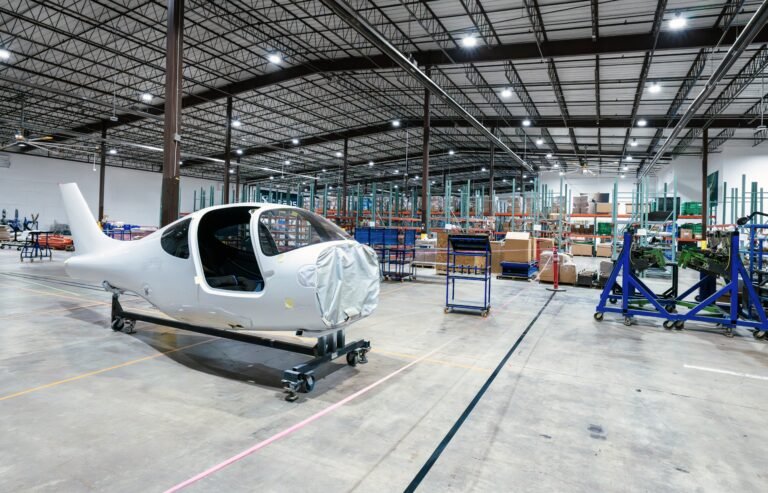 Cirrus Aircraft Duluth Minnesota warehouse center