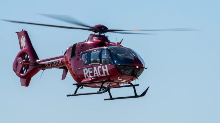 Search is still ongoing on for one person unaccounted for after a Reach Air Medical helicopter crashed off Catalina Island. [Credit: U.S. Air Force/Kenneth Abbate]