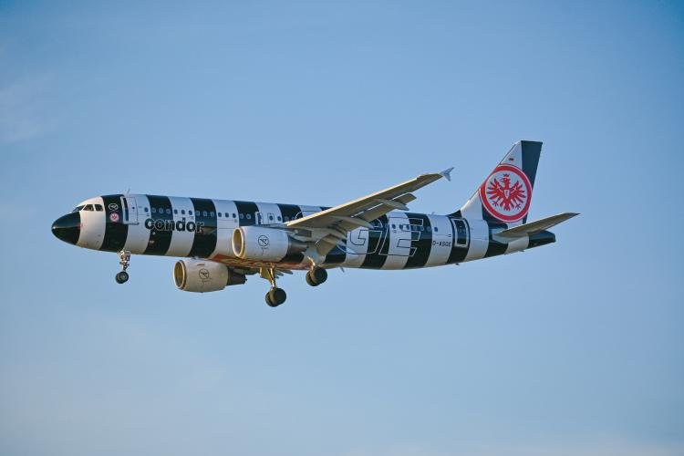 Condor: Neue A320neo als Eintracht-Flieger Condor: Neue A320neo als Eintracht-Flieger