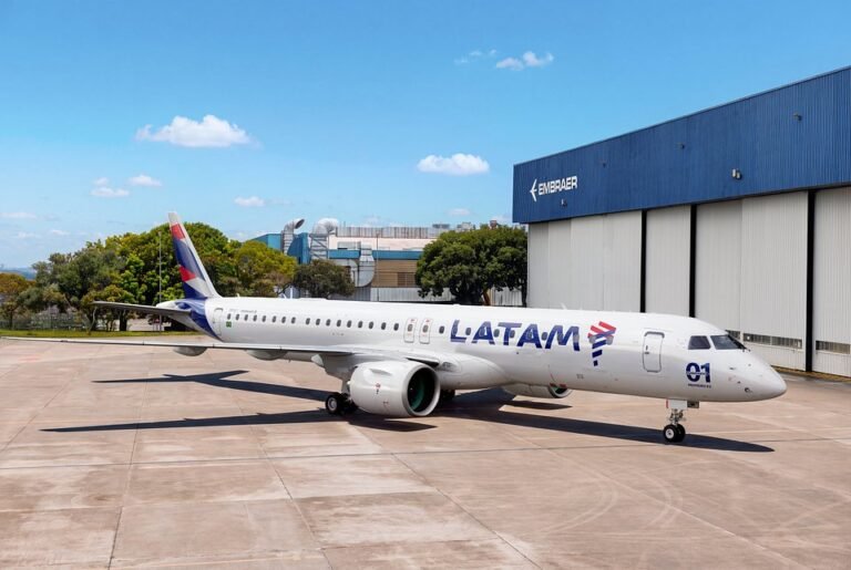 Erste Embraer 195-E2 für die LATAM Group Erste Embraer 195-E2 für die LATAM Group