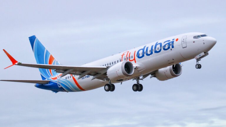 flydubai 737 Max 8 test flight