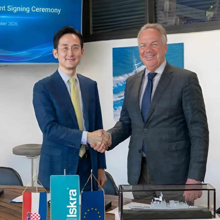 HD Hyundai Signs Strategic Teaming Agreement With Croatia’s Iskra Shipyard for Multirole Corvettes and Expanded Maritime Cooperation
