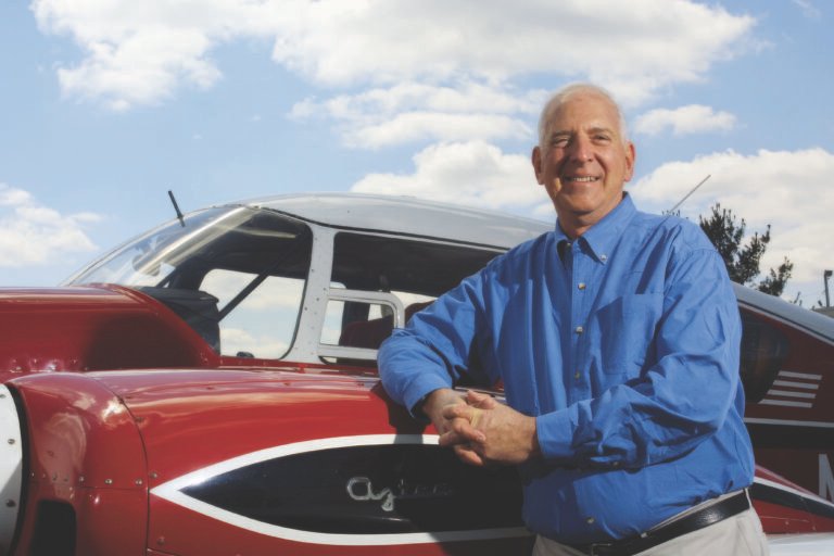 Sporty’s Pilot Shop founder Hal Shevers died on May 12, 2026, at the age of 90. [Credit: Sporty’s Pilot Shop]