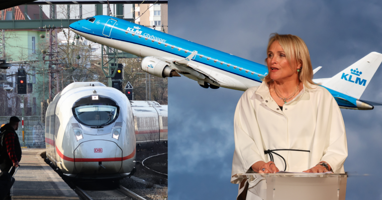 KLM-Chefin sind Bahn-Verbindungen in Deutschland zu langsam