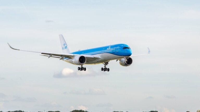 KLM’s Launches Historic 1st Airbus A350 Flight Today: See Route Now: KLM's Launches Historic 1st Airbus A350 Flight Today: See Route Now: