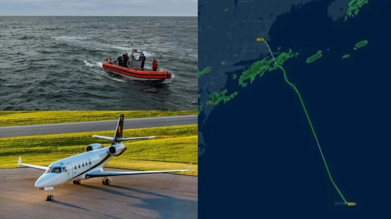 Latitude Air Ambulance G100 crashes south of Nantucket; search ends