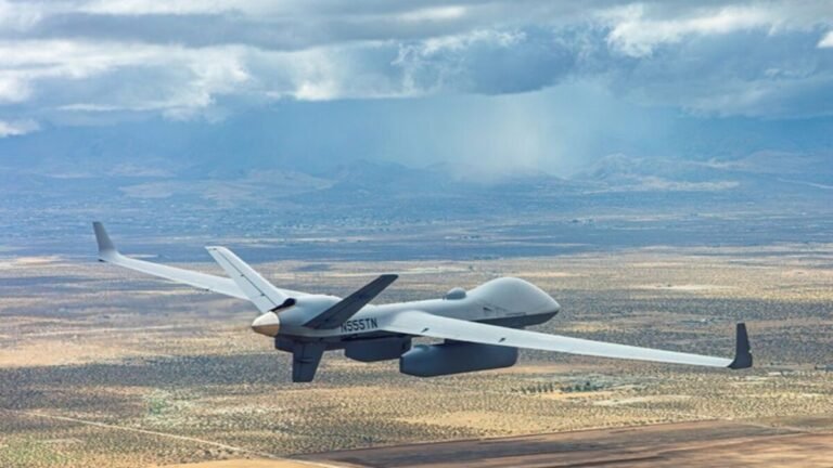 MQ-9B tracks fighter jets with Saab’s LoyalEye radar
