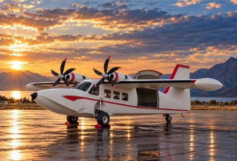 Maxwell Plans Hybrid-Electric Recreation Of Grumman Amphibian Maxwell Aircraft Caption: Hybrid-powered M1-HC combines a heavy payload and long range with flexible water and land operation