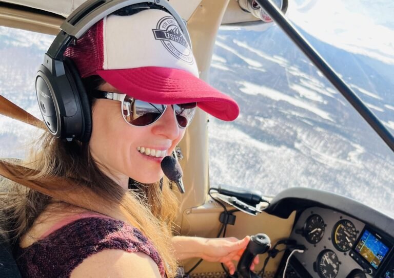 Stephanie Blanchard manages to find a way to balance life as a commercial bush pilot and owner of Seldovia’s Linwood Bar & Grill. [Credit: Stephanie Blanchard]