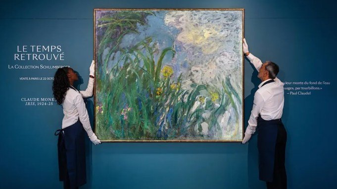 Monet Painting Sells for $56.2 Million, Setting French Auction Record Monet Painting Sells for $56.2 Million, Setting French Auction Record