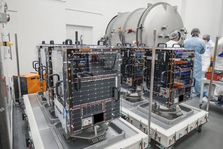 Open Cosmos Spells Out Satcom Plan While Seeking More Launch Slots Open Cosmos satellites in build