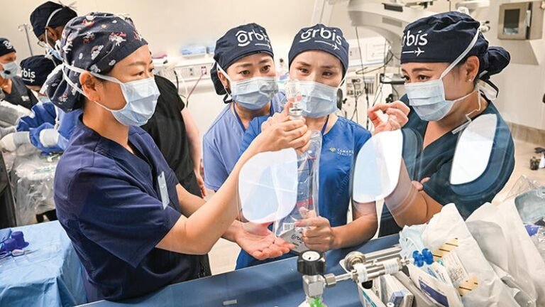 Opinion: Aviation Gives Orbis’ Sight-Saving Mission Lift Orbis medical personnel