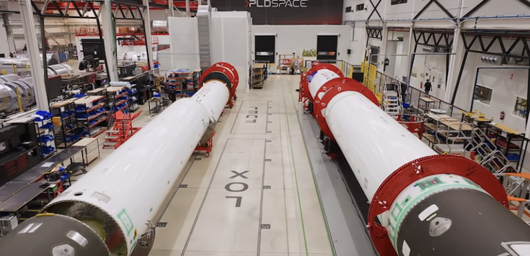 PLD Space Miura 5 Inaugural Launcher Nears Final Integration Miura 5 rocket assembly in facility