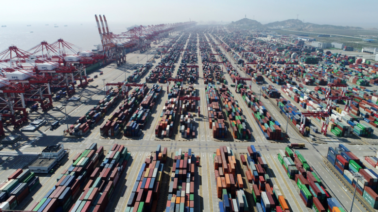 Politics could hinder China P&I’s International Group application Yangshan Port Shanghai Credit: Shanghai International Port Group