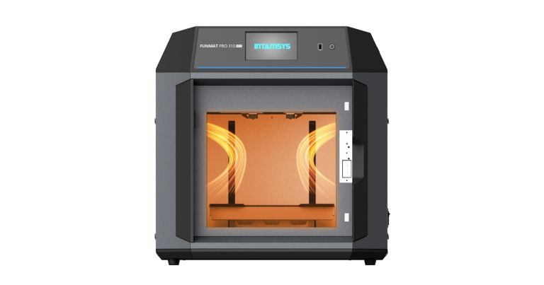 REVIEW: INTAMSYS Funmat Pro 310 NEO Pairs IDEX Precision With a 100°C Chamber for Engineering Polymers Funmat Pro 310 NEO. Photo via 3D Printing Industry.
