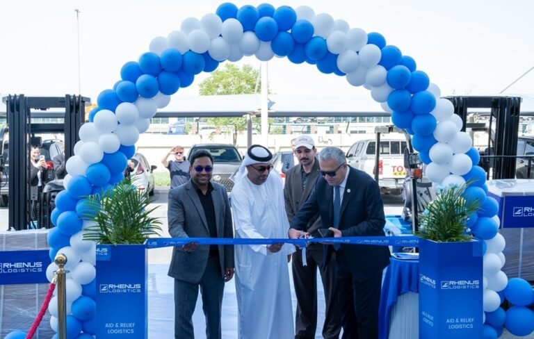 Rhenus Logistics office at Dubai humanitarian hub