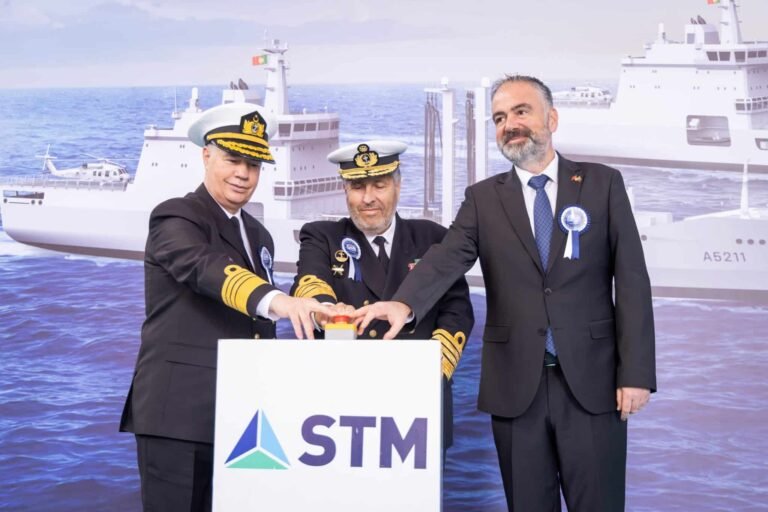 STM Holds Keel Laying Ceremony for Portugal’s Second Logistics Support Ship