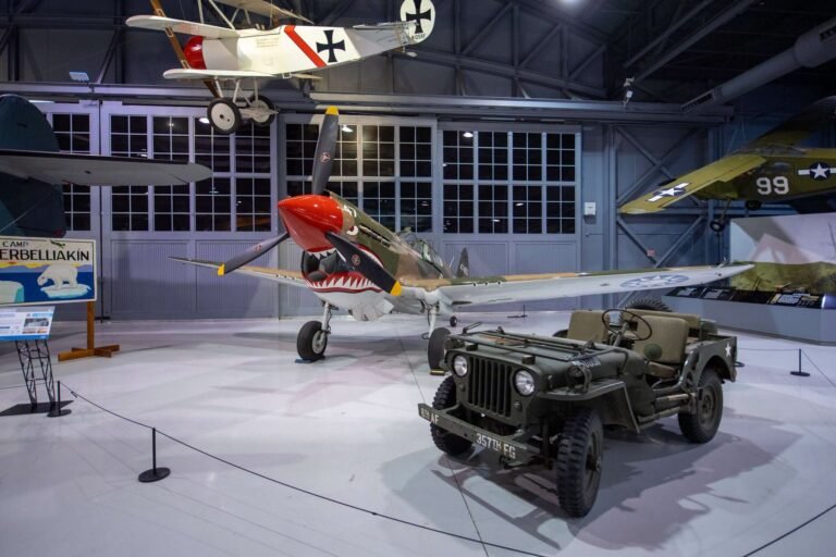 See These 6 Legendary Aircraft at EAA Aviation Museum Curtiss P-40 Wildcat on display at EAA Aviation Museum in Oshkosh