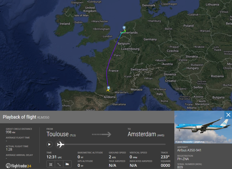 The Airbus A350 joins the KLM fleet The Airbus A350 joins the KLM fleet