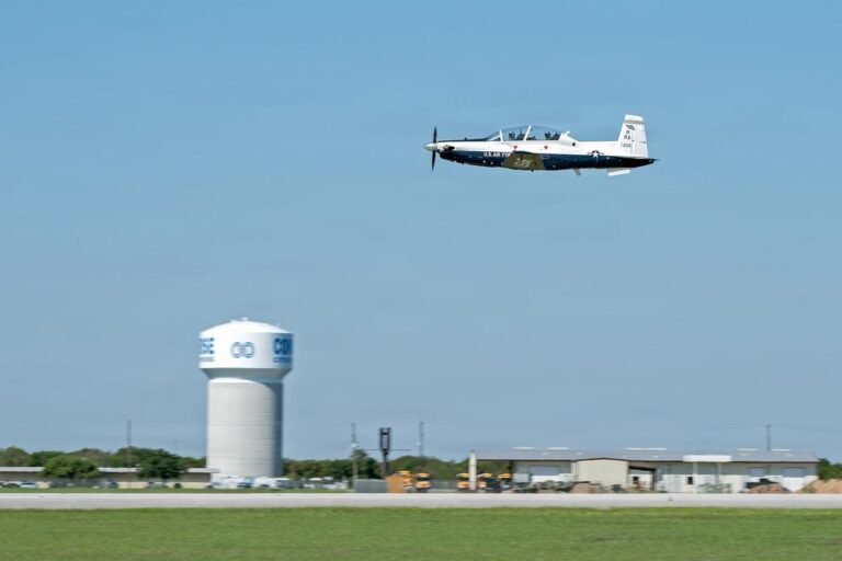 Two Air Force Pilots Eject From T-6A in Texas Two Air Force Pilots Eject From T-6A in Texas