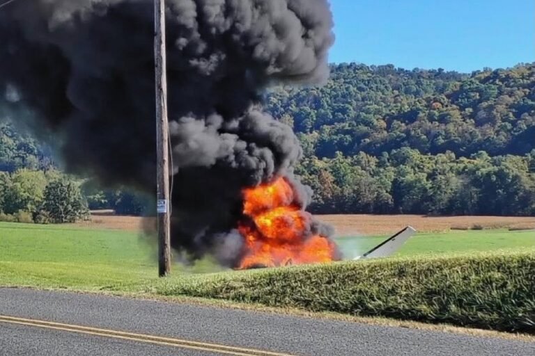 Two survive Cessna Citation crash at Pennsylvania airport