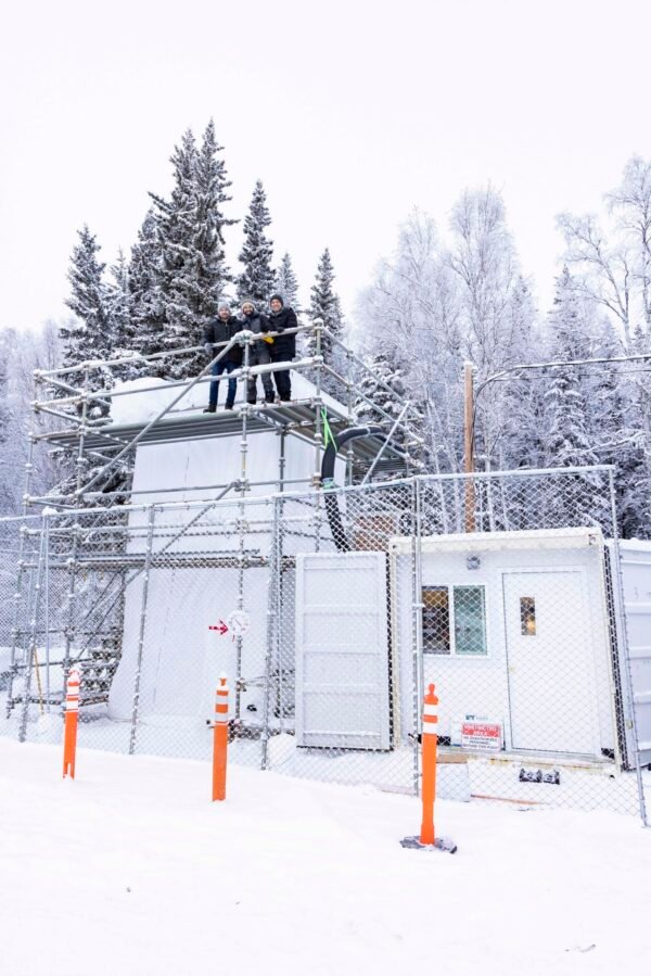 UAF Ice Tower Advances Drone Performance in Extreme Cold UAF Ice Tower Advances Drone Performance in Extreme Cold