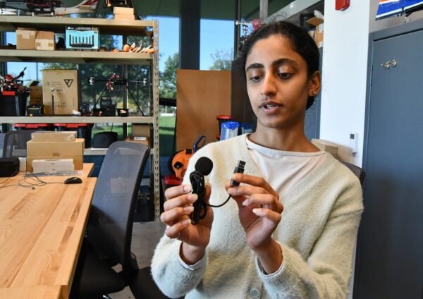 University of Cincinnati Engineers Use Sound to Detect Drone Damage for NASA University of Cincinnati Engineers Use Sound to Detect Drone Damage for NASA