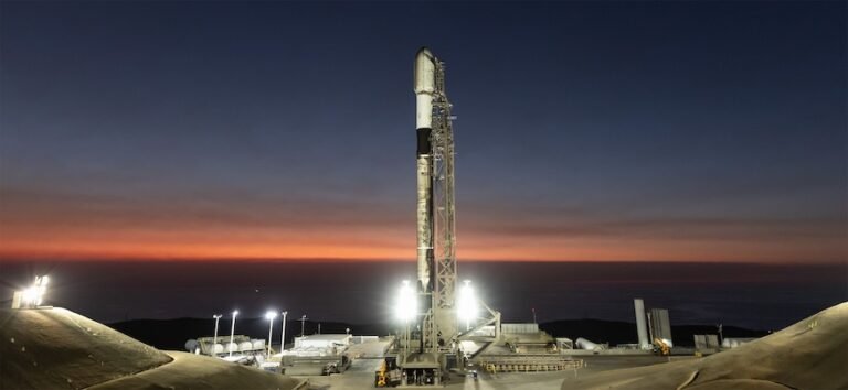 West Coast Falcon 9 rocket to launch 27 Starlink satellites – Spaceflight Now West Coast Falcon 9 rocket to launch 27 Starlink satellites – Spaceflight Now